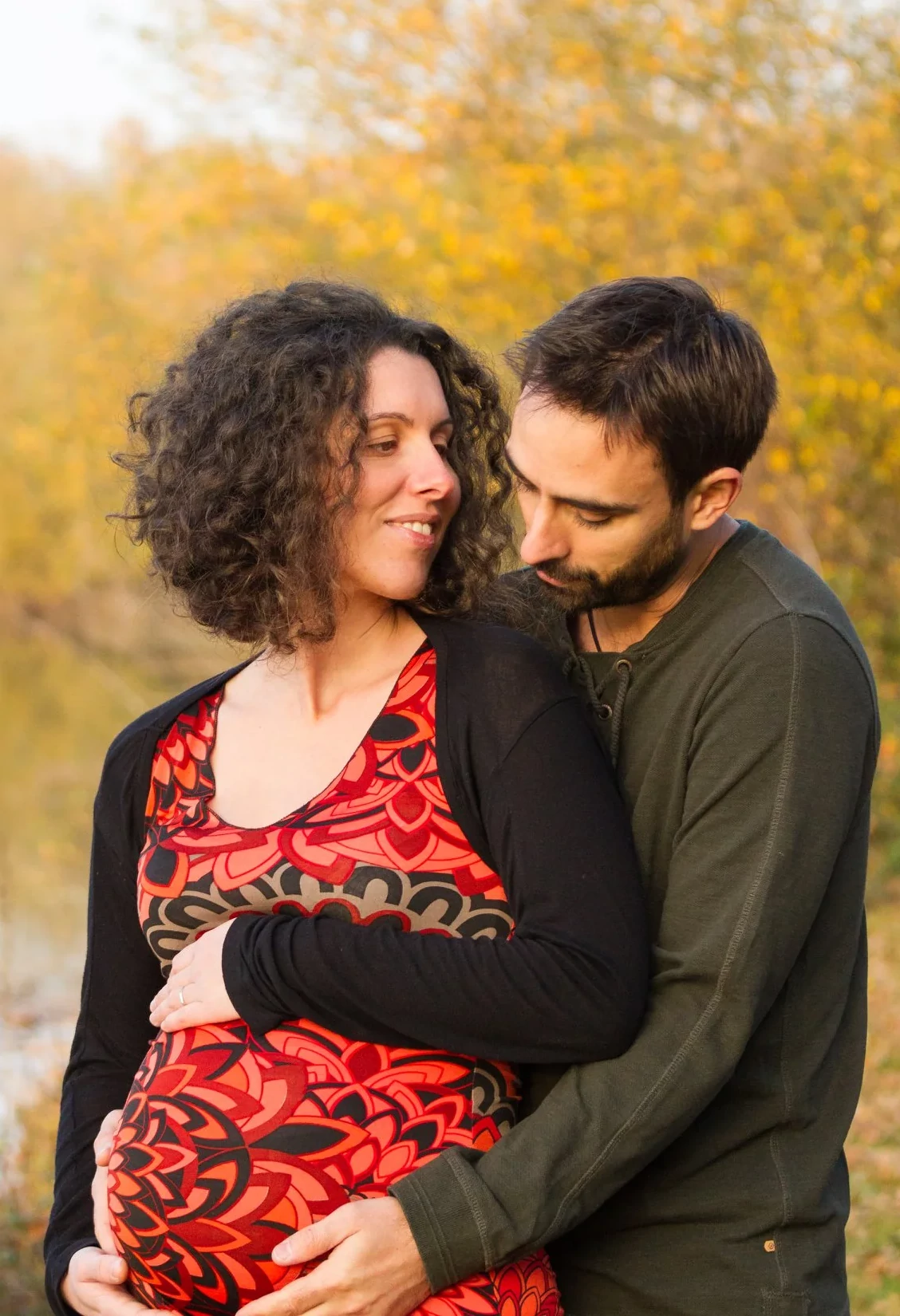 Séance grossesse en couple